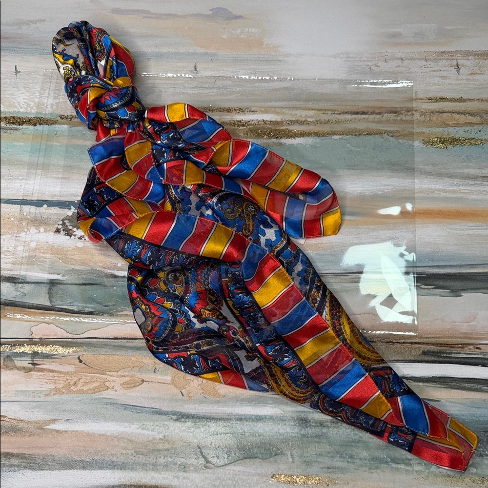 Berkshire Bold Multicolor Polyester Scarf
